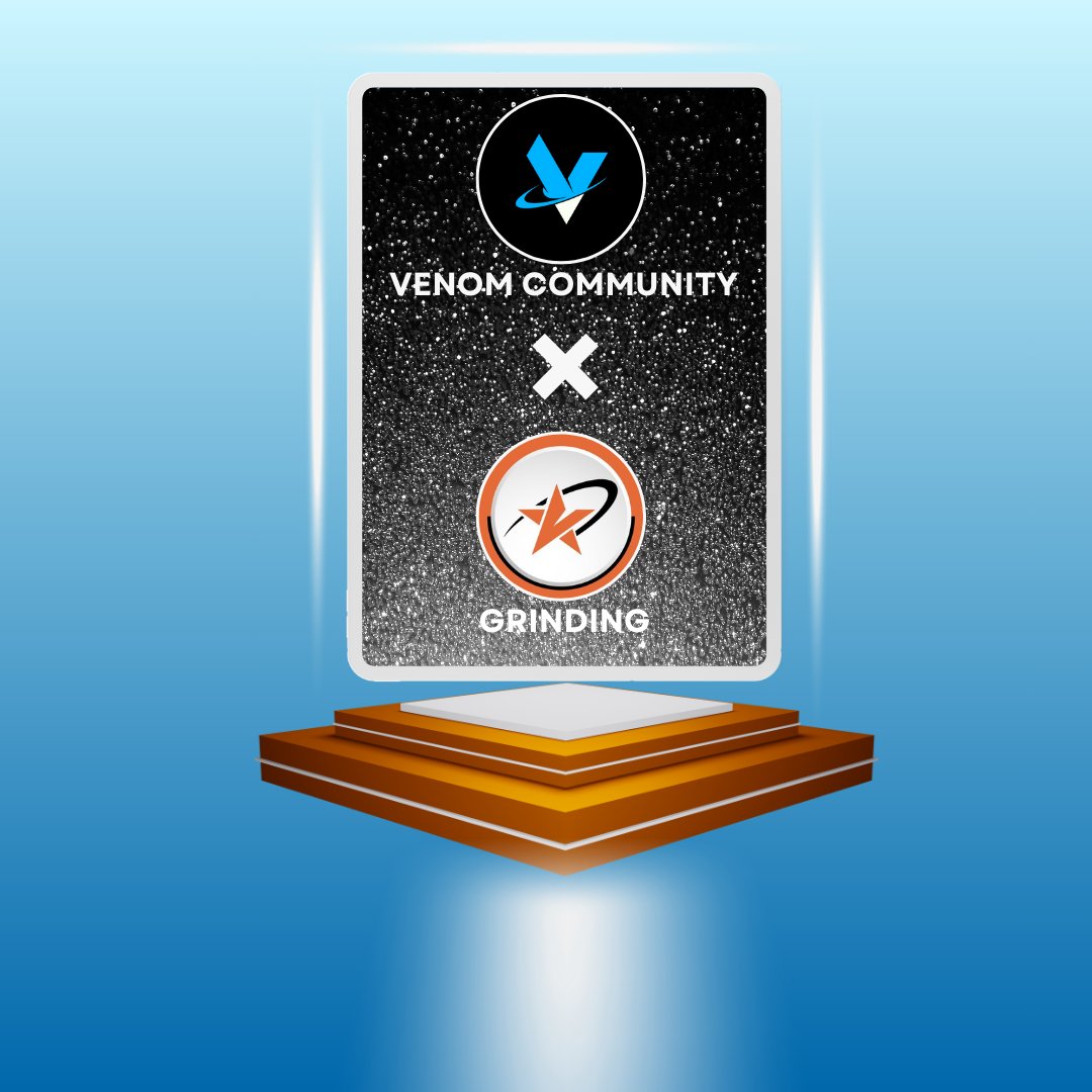 media_sui's tweet photo. MASSIVE GIVEAWAY🪂

Venom Community is so excited to announce collabs with @grinding_today 💰

https://t.co/cB4uJkTELZ

🎁 We're giving away
▪️ 10 OG Roles - Grinding
▪️ 50 Whitelist spots - Venom Community

Like, RT &amp; tag 3 fens🤝

#Venom #VenomTestnet https://t.co/p0oZANeRIQ