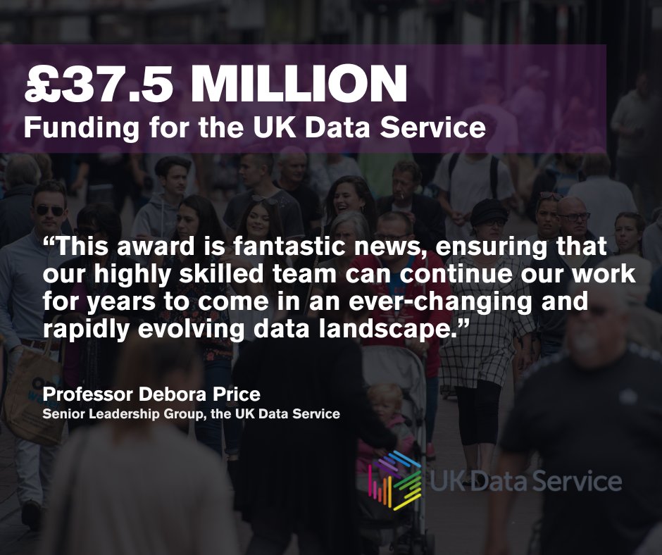 As a powerhouse of social science expertise, we are delighted to have secured nearly £138m of funding from @ESRC for world-leading longitudinal study @usociety and @UKDataService okt.to/xmIZQ4 @UKRI_News @iseressex