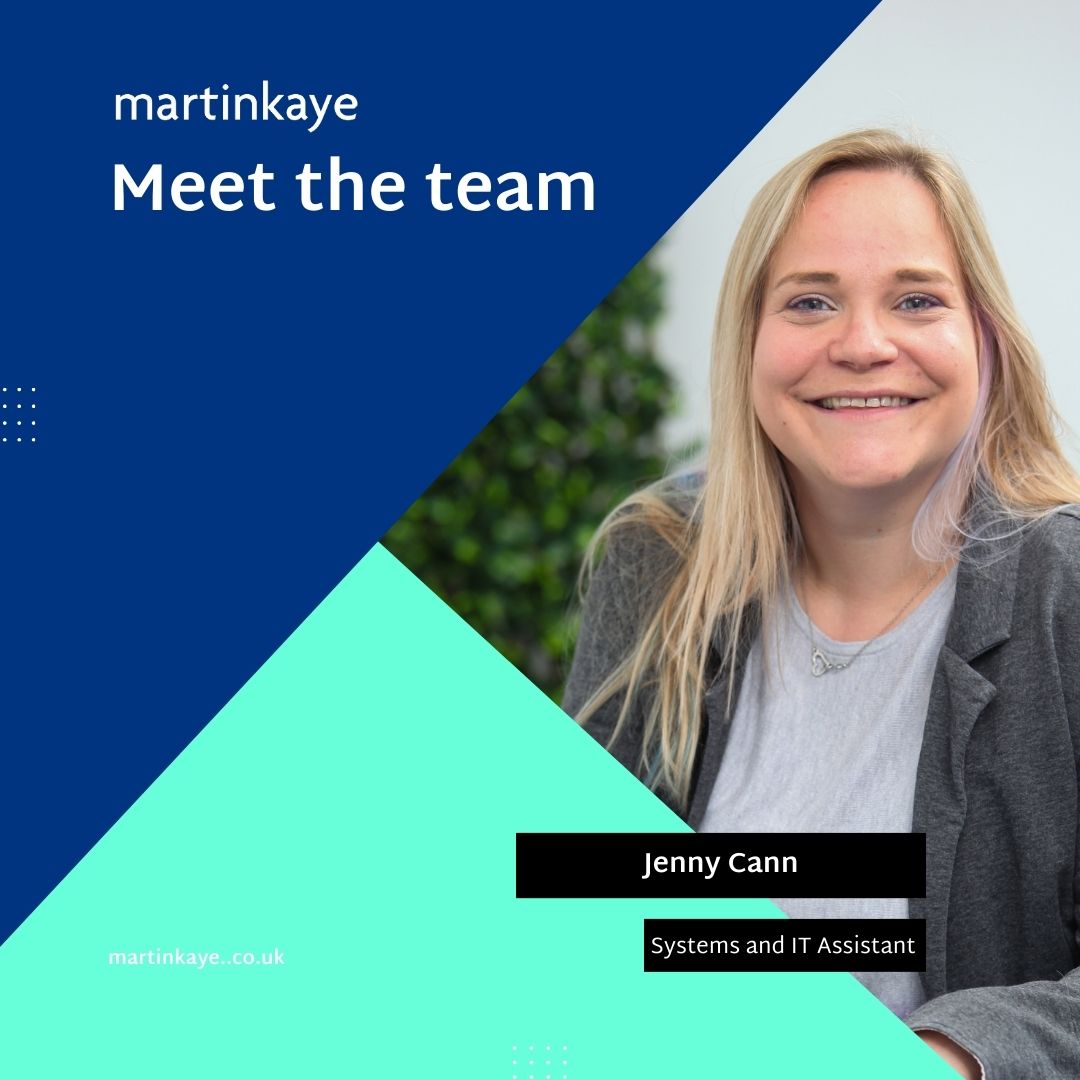 Meet the team: Jenny Cann

Jenny is the Systems and IT Assistant at <a href="/MartinKayeLLP/">Martin Kaye</a>, where she has introduced many new IT systems at the firm, including the new SOS.
#meettheteam #ourpeople #itsupport #lawfirm #solicitors
