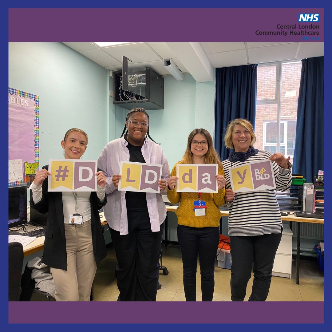 CLCHNHSTrust's tweet image. We&apos;re thrilled to see our Brent Speech and Language Therapy team come together to celebrate #DLDday as they continue to empower speech and language development 🎉 #DevLangDis @clchbrentslt