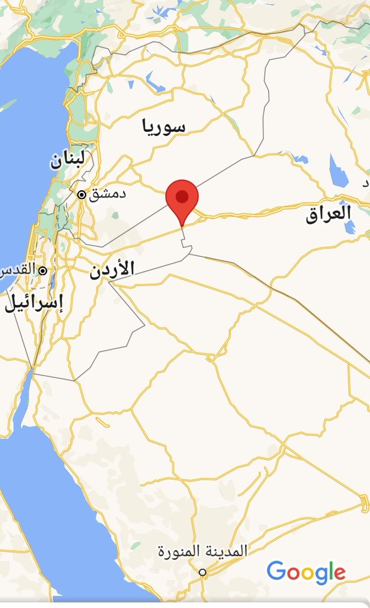 حدود العراق مع فلسطين 🌚