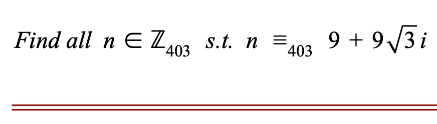 USDescartes's tweet image. #POTD #Math #ModularArithmetic 
Problem of the Weekend!

Here&apos;s the last in the series this week. You&apos;ll need to put on your thinking caps for at least one part, if not two. There are also (at least) two good ways to attack this one.

Have fun!