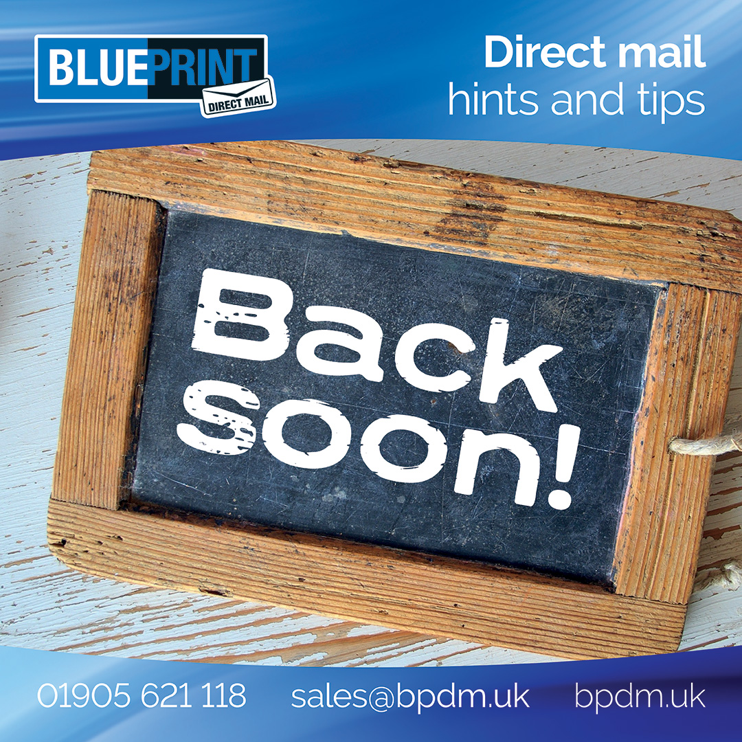 Blue Print Direct Mail (@bpdmuk) on Twitter photo We're not going to be so active on Twitter but we're still here to provide you with a great #directmail experience.
For imaginative and engaging print communication solutions, delivered by a friendly team to high quality standards, get in touch.
📞 01905 621118 📧 sales@bpdm.uk We're not going to be so active on Twitter but we're still here to provide you with a great #directmail experience.
For imaginative and engaging print communication solutions, delivered by a friendly team to high quality standards, get in touch.
📞 01905 621118 📧 sales@bpdm.uk