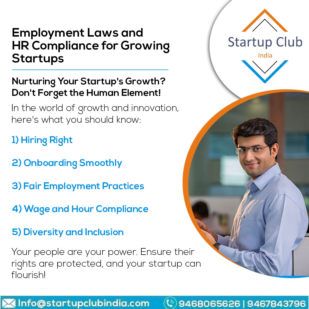 Don't let legal issues bog you down. Get a handle on employment laws and HR compliance for your startup. 

#StartupCompliance #HRforGrowth #StartupHR
#CompliantStartups #HRMatters #StartupSuccess
#LegalCompliance #HRInsights #GrowingStartups
#StartupCulture #HRBestPractices