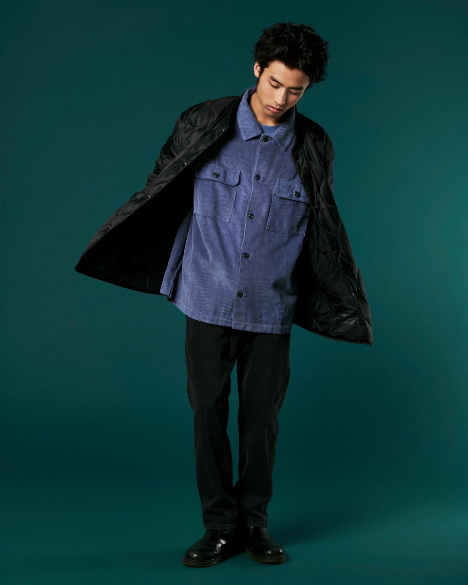 Gap_JP's tweet photo. キルティングのライナージャケットはオーバーサイズを選んで、きれい色のコーデュロイシャツジャケットをレイヤード。カジュアルなスタイルも品の良い仕上がりに。
@himimojo
#佐藤緋美 #Gap #Mastered #COZYESSENTIALS
https://t.co/8FpSNevOAf https://t.co/1QAwDmZEAB