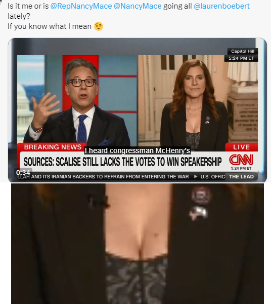 MikeFlo21575029's tweet photo. @NancyMace What happened to your scarlet letter? https://t.co/S8jH85Ytc9