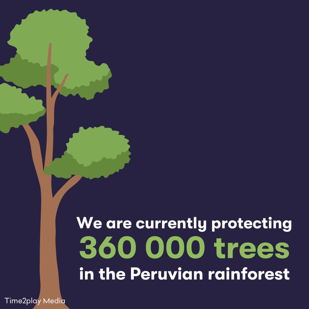 time2playmedia's tweet photo. Did you know that we are currently protecting a staggering 360,000 trees in the breathtaking rainforest area of the Peruvian Andes? 🌿 

Find out more:https://t.co/hKV9Dz5EEv https://t.co/ou4iWzLVmU