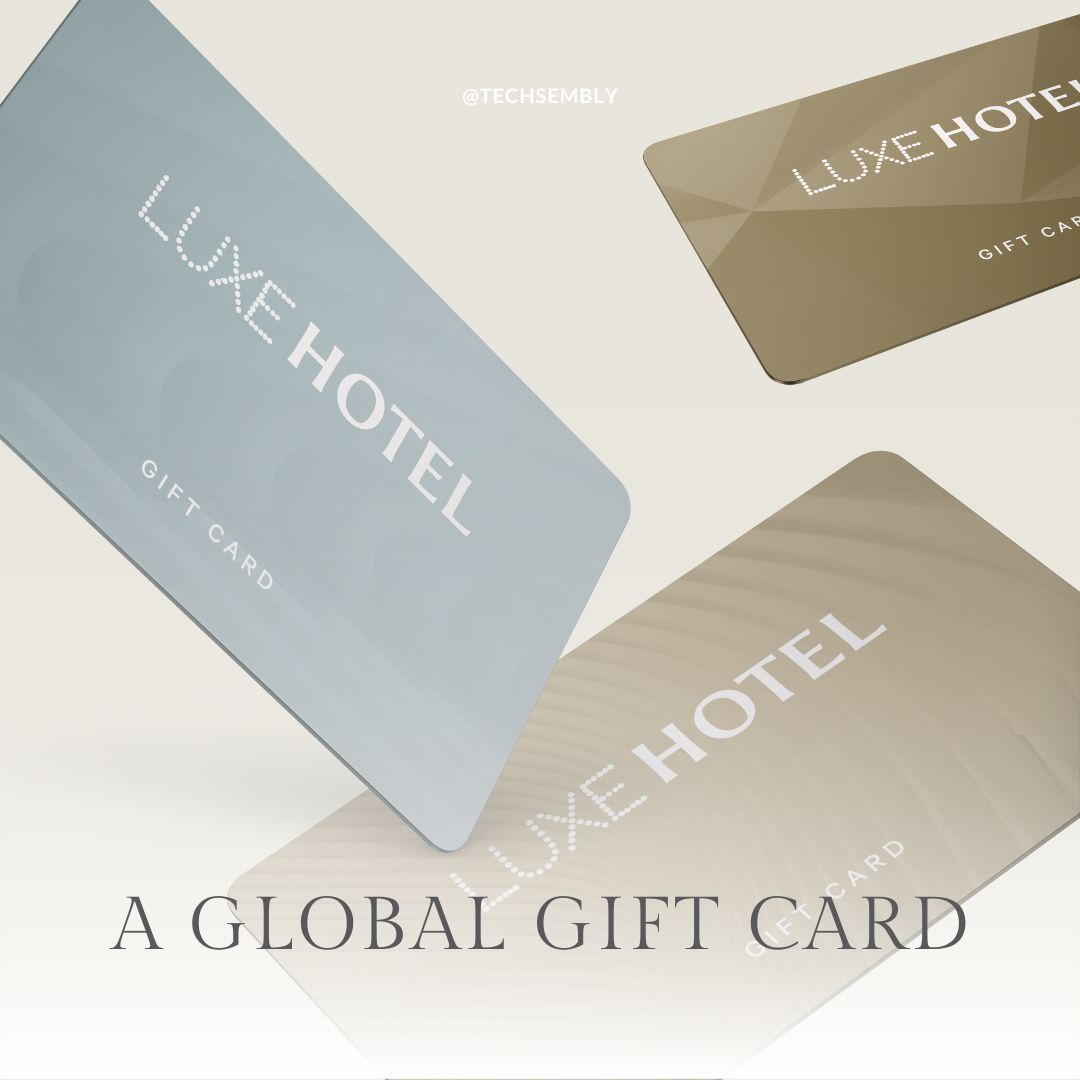 techsembly's tweet photo. Create a global gift card in multiple currencies, redeemable across your portfolio of properties around the world.

Embrace the convenience as we support payment processing in 135+ currencies, making transactions a breeze for your international clientele. https://t.co/YB1Yzq1B3x