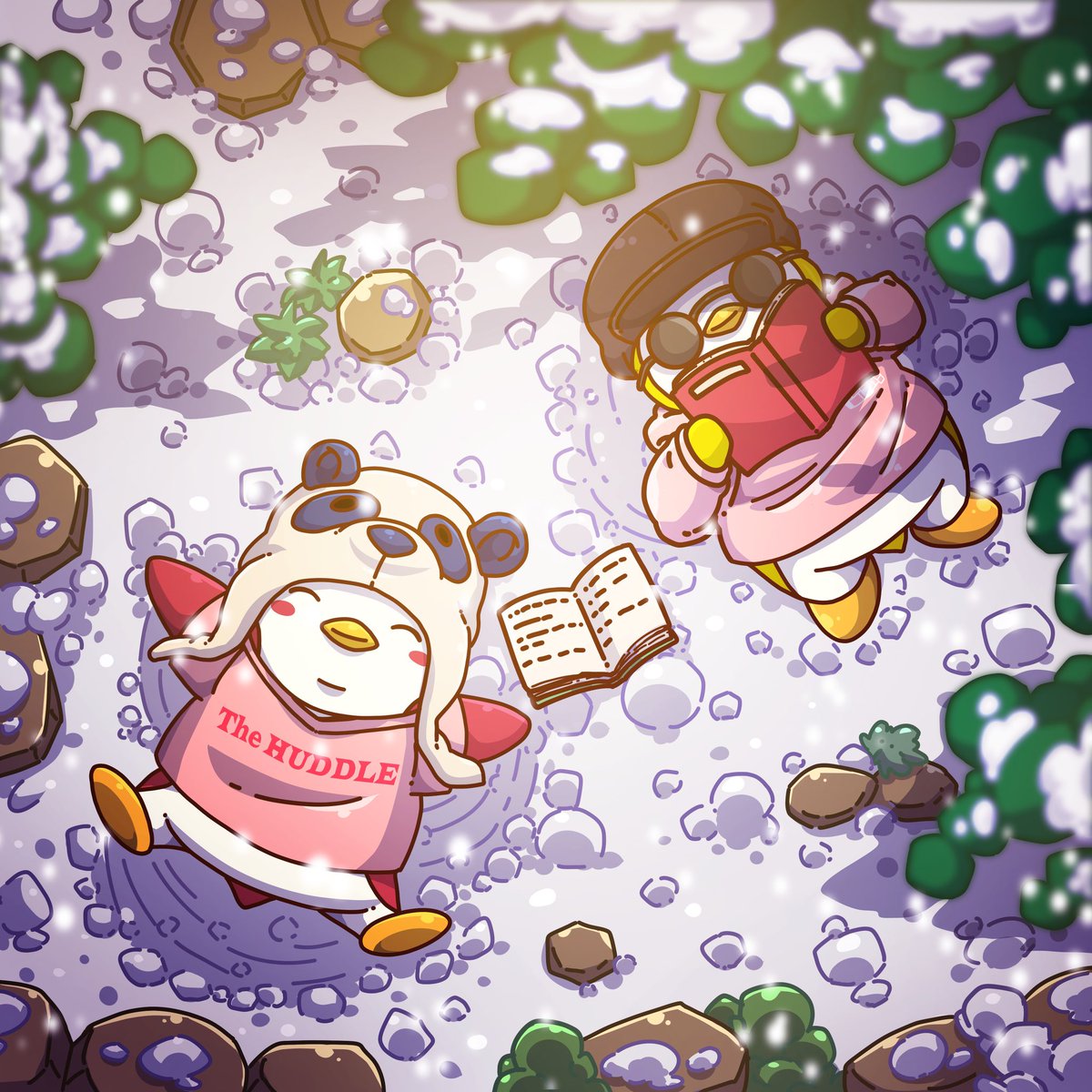 GM Legends 🫡Keep that positive energy going.
Let's continue the journey with Pudgy Penguin on space.
Art by @9FStudioCompany
Please connect with me if you want to create your own artwork.