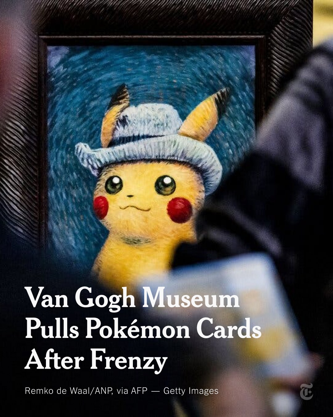 Van Gogh Museum Pulls Pokémon Cards After Frenzy - The New York Times