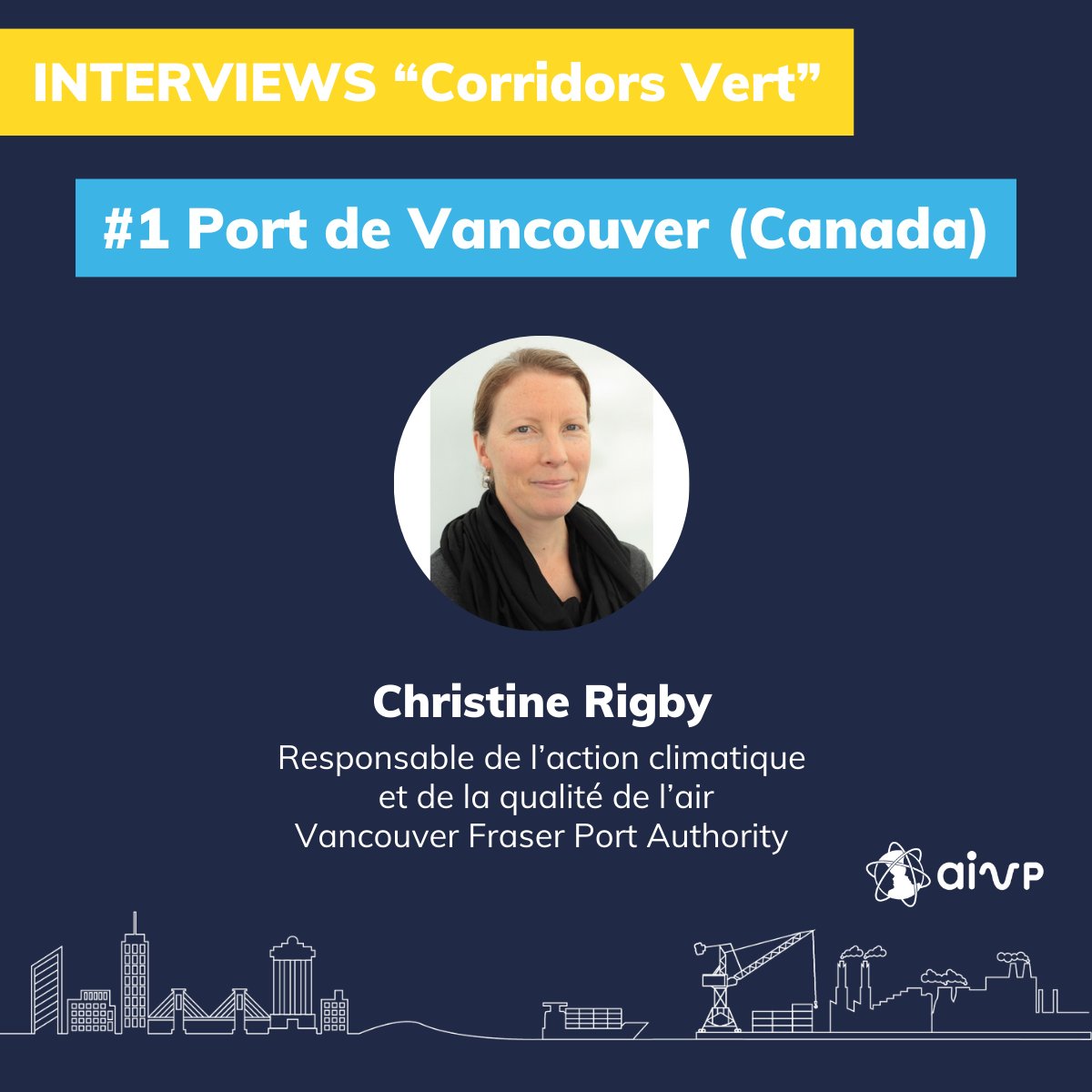 'Corridors Vert' : Interview avec Christine Rigby, Responsable de l’action climatique et de la qualité de l’air @PortVancouver 👉 swll.to/GGEAr4 @PortCityFutures