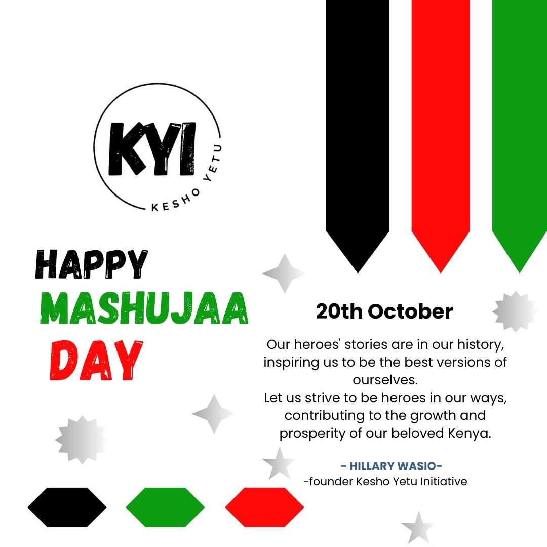 Happy Mashujaa Day to Kenya! 🇰🇪 'Mashujaa' is Swahili for 'Heroes.' On this day, we honor all of the Kenyan heroes who have contributed towards the fight for Kenya’s independence
#mashujaaday2023