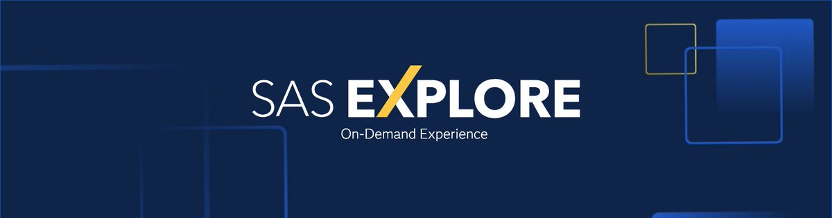 HomesAtMetacoda's tweet image. Lots to learn in the @SASSoftware Tech Report: October update. @BevBrown shares
- see #ExploreSAS On-Demand,
- lots of tips & tricks,
- the relaunch of #SASDeveloper Portal
- #SASwebinar learning
#SAS #SASusers #SAStip #SAScommunity #SASviya #SASadmin
dsqjvx52uljvw.cloudfront.net/2/cisasusp/238…