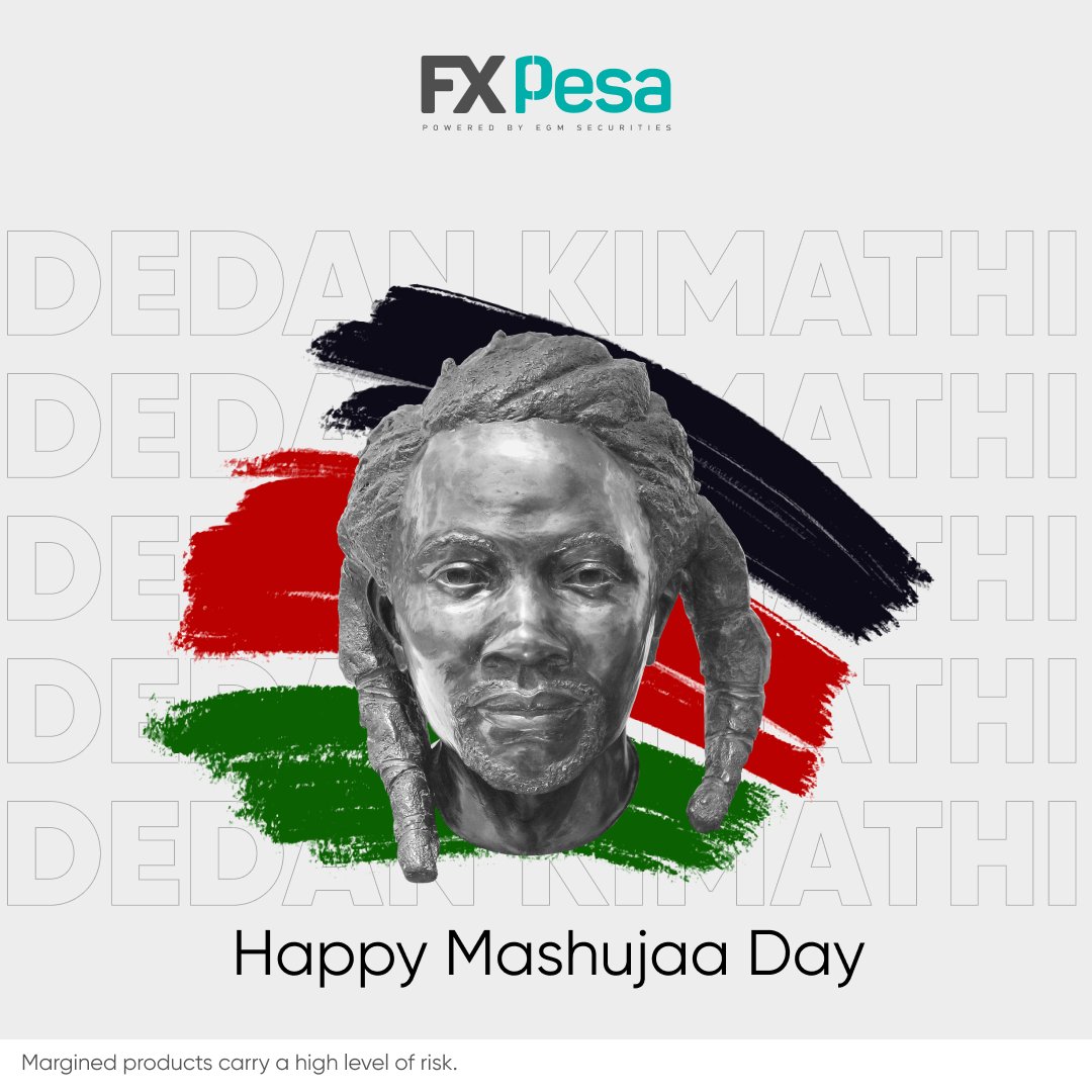 FXPesa_Official's tweet image. Happy Mashujaa Day!

🏳️Today, we raise our flags high for the brave souls who've made Kenya the wild, wonderful nation it is. 

🍻Cheers to the unsung legends who've fought for our freedom and progress.

 #MashujaaDay #Kenya #AdventureNation