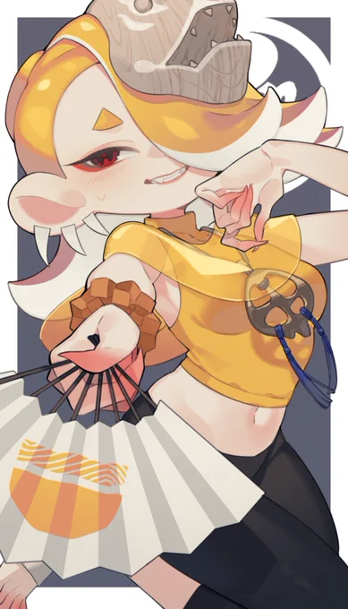 ウツホamiibo衣装のフウカ #Splatoon3