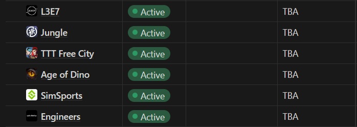 KaiKai_CPT's tweet image. Một số dự án GameFi mà mọi có thể theo dõi. Mọi người có thể theo dõi để tham gia dự án sớm nhất và đi trước đám đông

&quot;Onchain Game&quot; sẽ là một khái niệm giúp cho trend GameFi quay trở lại

#GameFi #OnchainGame #Metaverse #NFT
