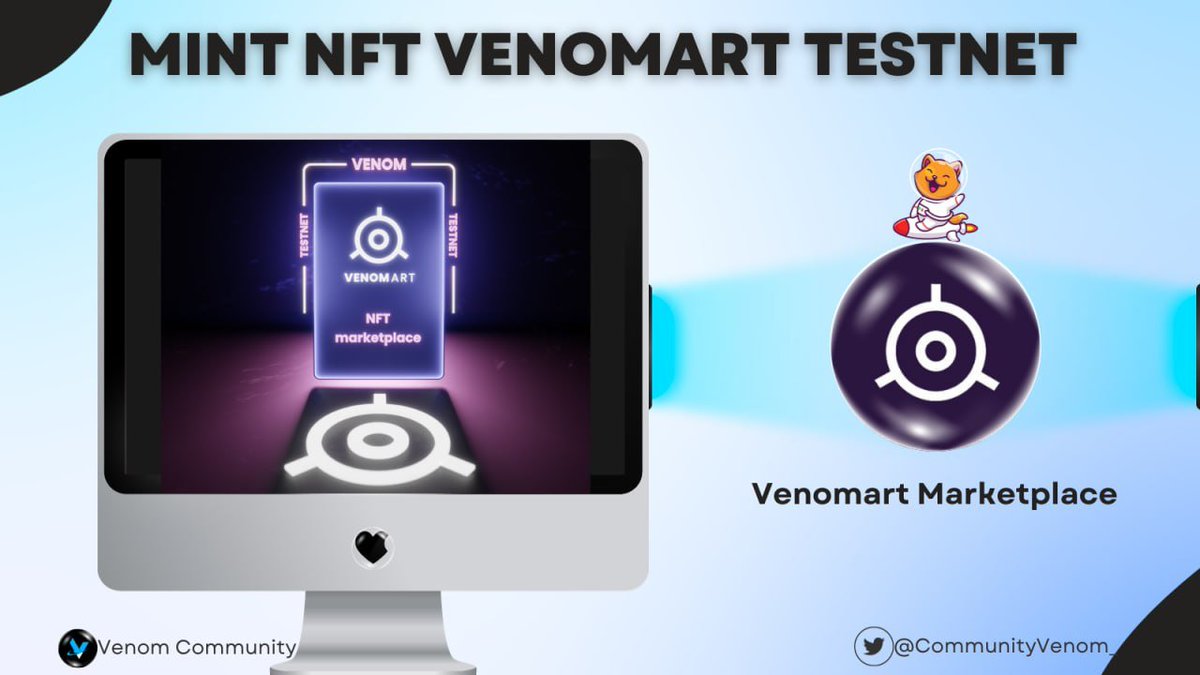 media_sui's tweet photo. VENOM TESTNET 21th - @venomart23💚

Venomart is the first fully-fledged NFT Marketplace on #Venom💁

Venomart just launched on Venom Testnet, perform it &amp; Mint NFT right now!👇

https://t.co/GCMjNY6OG7

Like, RT &amp; drop your #Venom wallet👇

#Venom #Venomart #VenomCommunity https://t.co/YMngv0jyBk