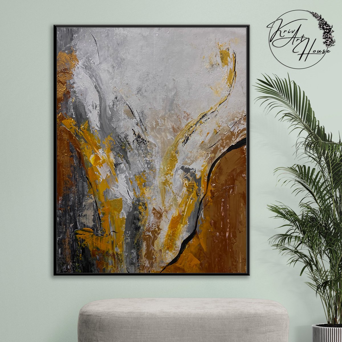 Krivaarthouse's tweet image. The Dark Brown Acrylic Texture with yellow spots on a Grey Canvas artwork that can add depth and intrigue to spaces
FREE Global Shipping Available, Purchase Here
krivaarthouse.etsy.com/uk/listing/147…

#darkart #acrylictexture #abstracttexture #greycanvas #interiordecor #acrylicpaint #ArtistOnX