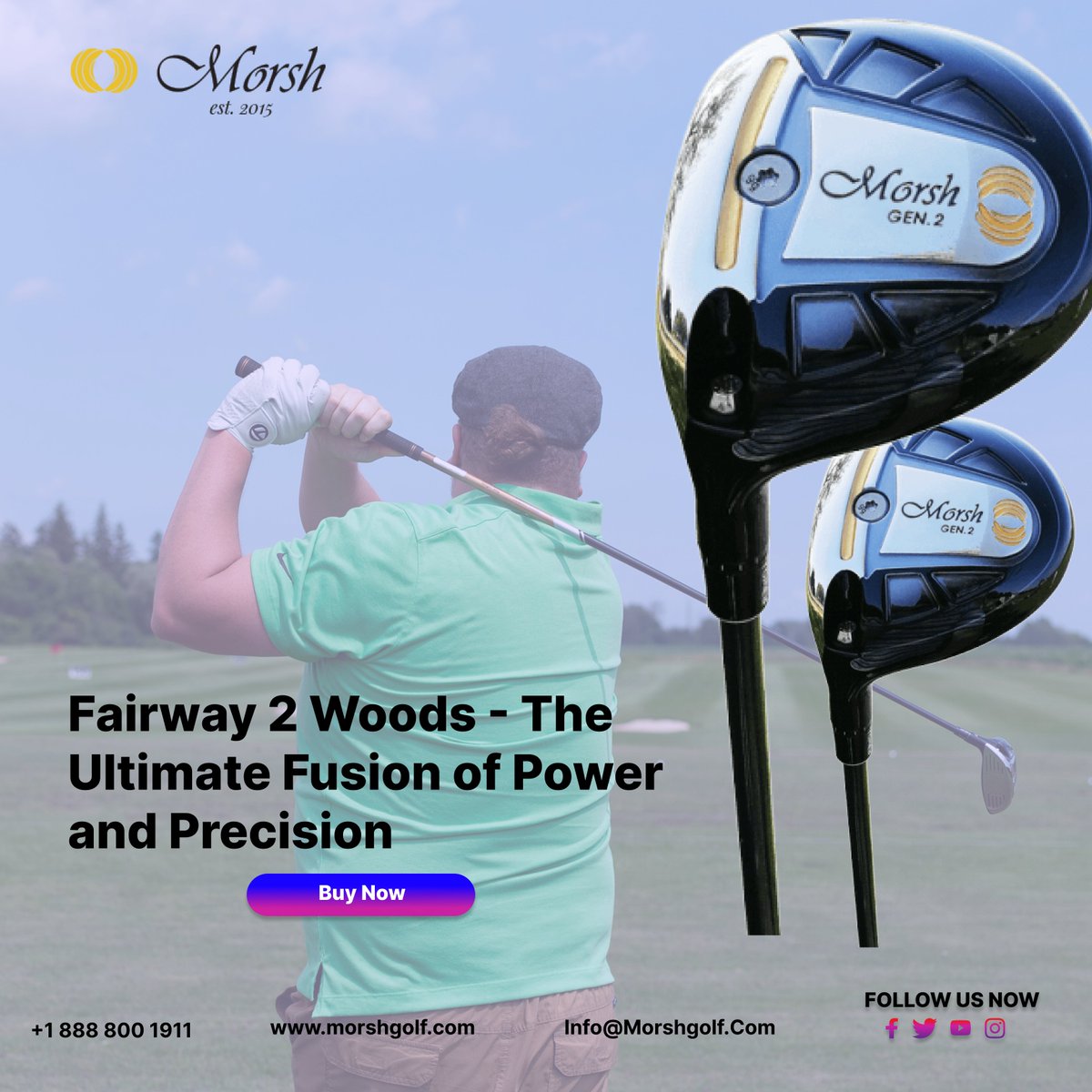MorshGolf's tweet photo. Unleash the potential of your fairway game and elevate your gaming experience with golf Fairway 2 Woods offered by MorshGolf. Exciting offers with each purchase available!
Visit: https://t.co/ioIT3Mh4py

#golfing #golf #golflife #golfer #golfswing #golfstagram #instagolf https://t.co/fSFyL8QRR5