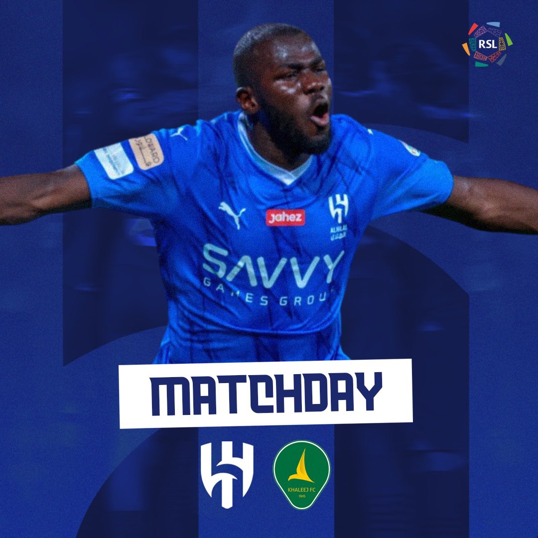 🔵 #AlHilal_AlKhaleej
⚽️ #RoshnSaudiLeague 
💪🏿 #KK