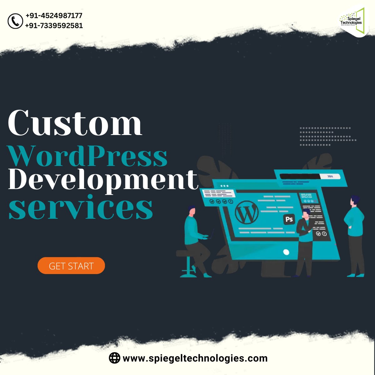 SpiegelTechies's tweet image. Elevate Your Online Presence with Our Custom WordPress Development Services! Your website is the face of your business in the digital world. Make it unforgettable with our tailored WordPress solutions.
Website -lnkd.in/gKvjDRs2
#CustomWordPressDevelopment #WebsiteSolutions