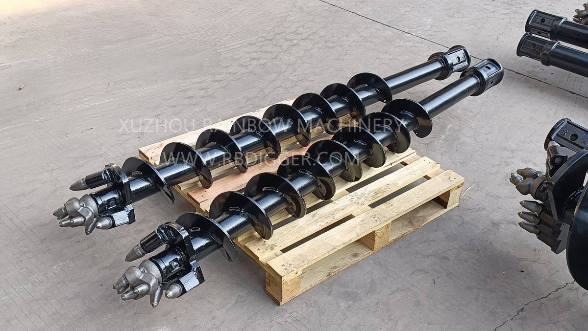 xujinmei5's tweet image. Auger drill, tungsten rock teeth

2000*200mm, 2000*300mm, 2000*400mm

#auger #augerdrill #augerbit #excavator #augertorque #excavatorattachments