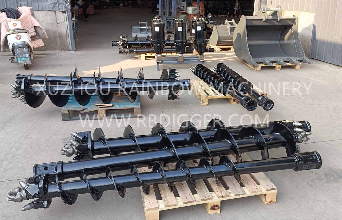 xujinmei5's tweet image. Auger drill, tungsten rock teeth

2000*200mm, 2000*300mm, 2000*400mm

#auger #augerdrill #augerbit #excavator #augertorque #excavatorattachments