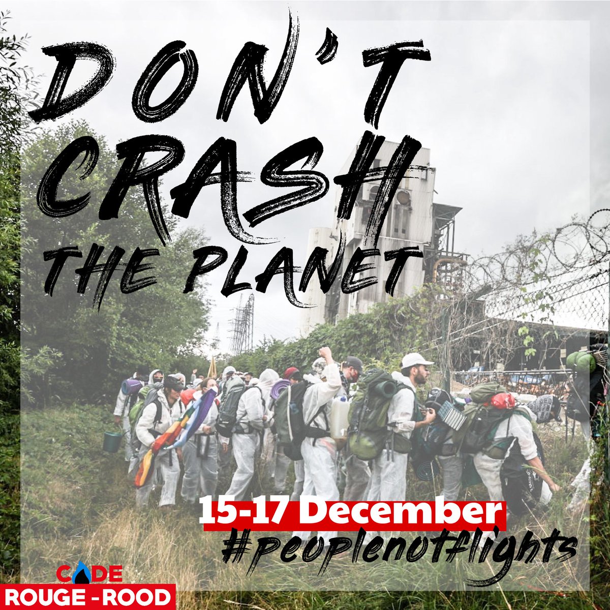 📣 Spread the word: For our third round of massive civil disobedience, we are holding the aviation industry accountable from 15 to 17 December! 🚫✈️🚫