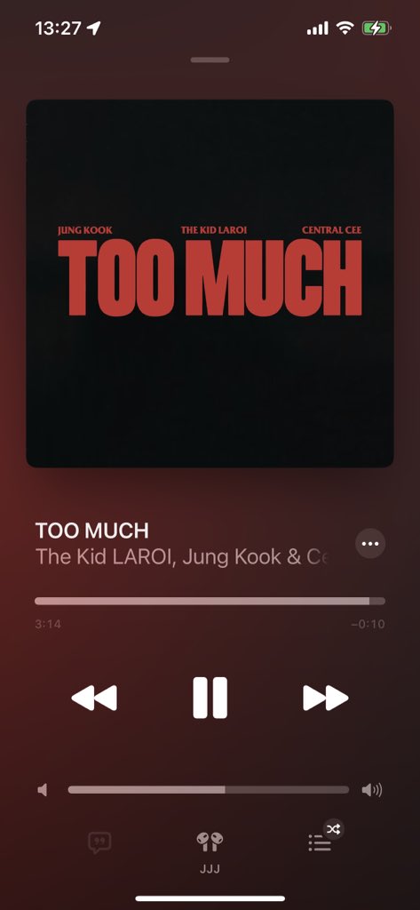 xting77's tweet photo. 好喜欢好喜欢！！特别特别好听！#TooMuch #JK #JUNGKOOk https://t.co/UikAhgHE7U