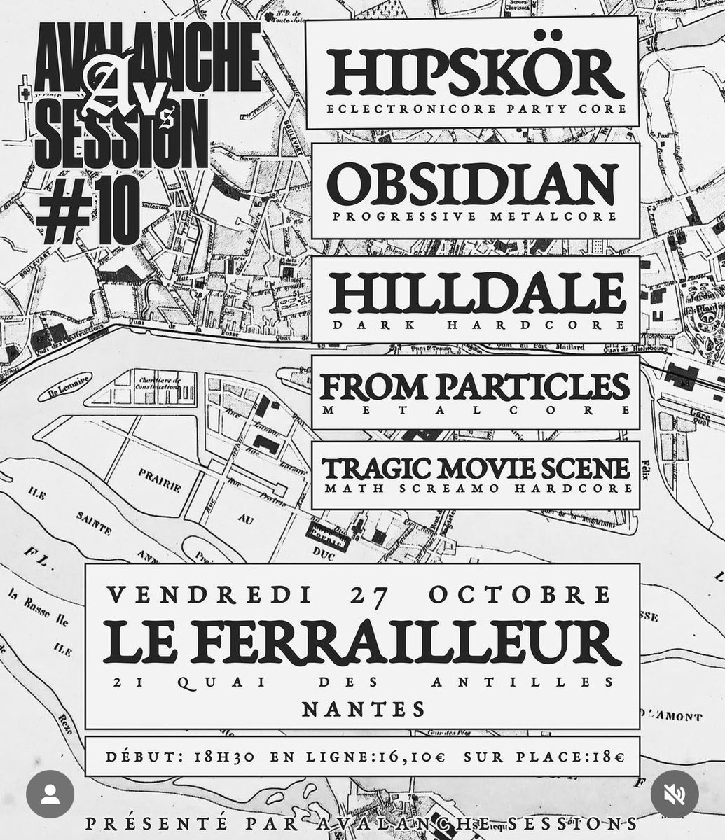 @LeFerrailleur 

It’s ✨soon✨

Tickets : 
link.dice.fm/2UgBjGbAWDb

#concerts #nantes #supportyourlocalbands