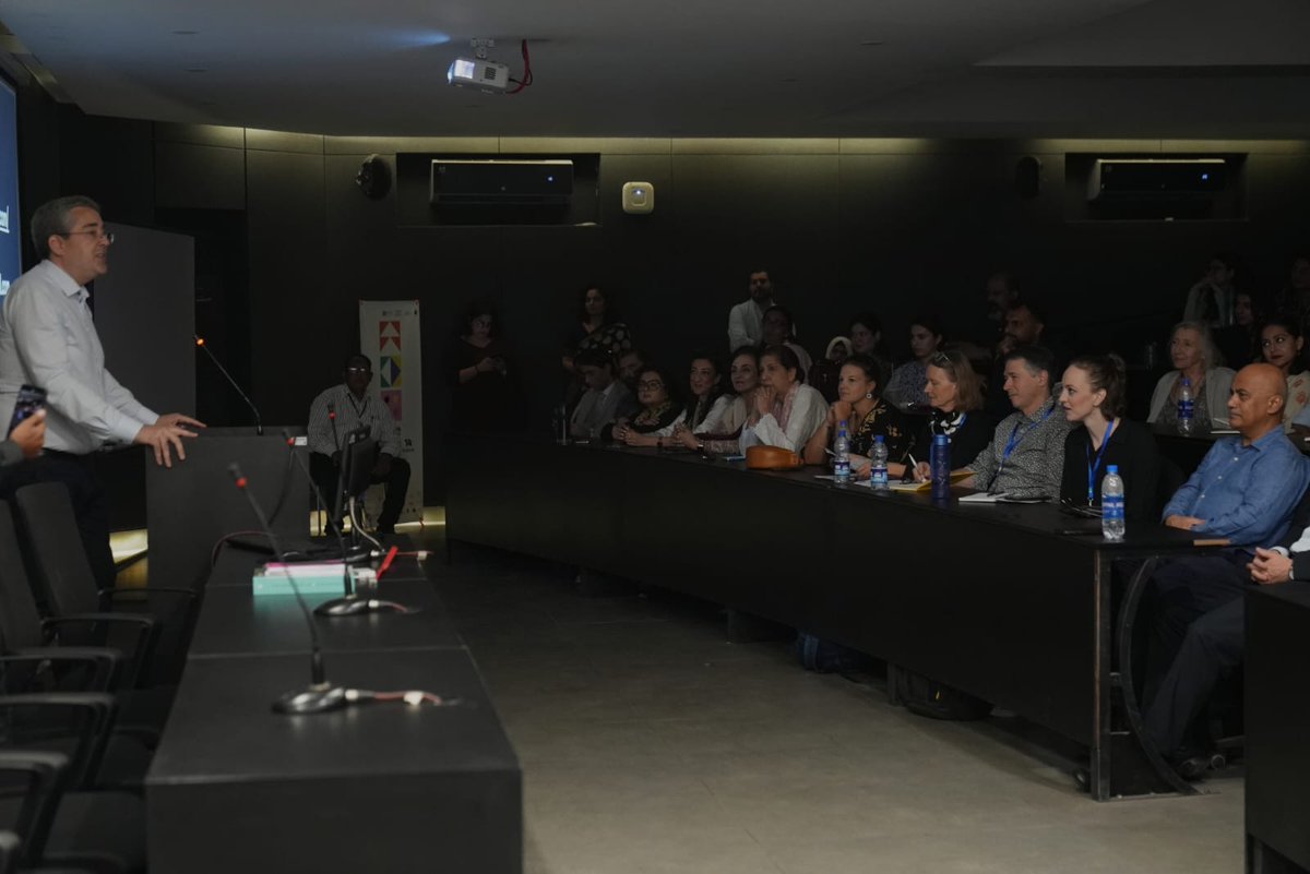 On behalf of EUNIC-🇵🇰 our cultural attaché opened Lahore’s 1st conference on digital arts, a growing space for artistic expression &amp; 🇵🇰🇪🇺collaborations, with great potential for 🇵🇰’s young creators &amp; entrepreneurs <a href="/EUNIC_Global/">EUNIC</a> <a href="/IFParis/">Institut français</a> <a href="/LahoreDigiFest/">Lahore Digital Arts Festival</a>