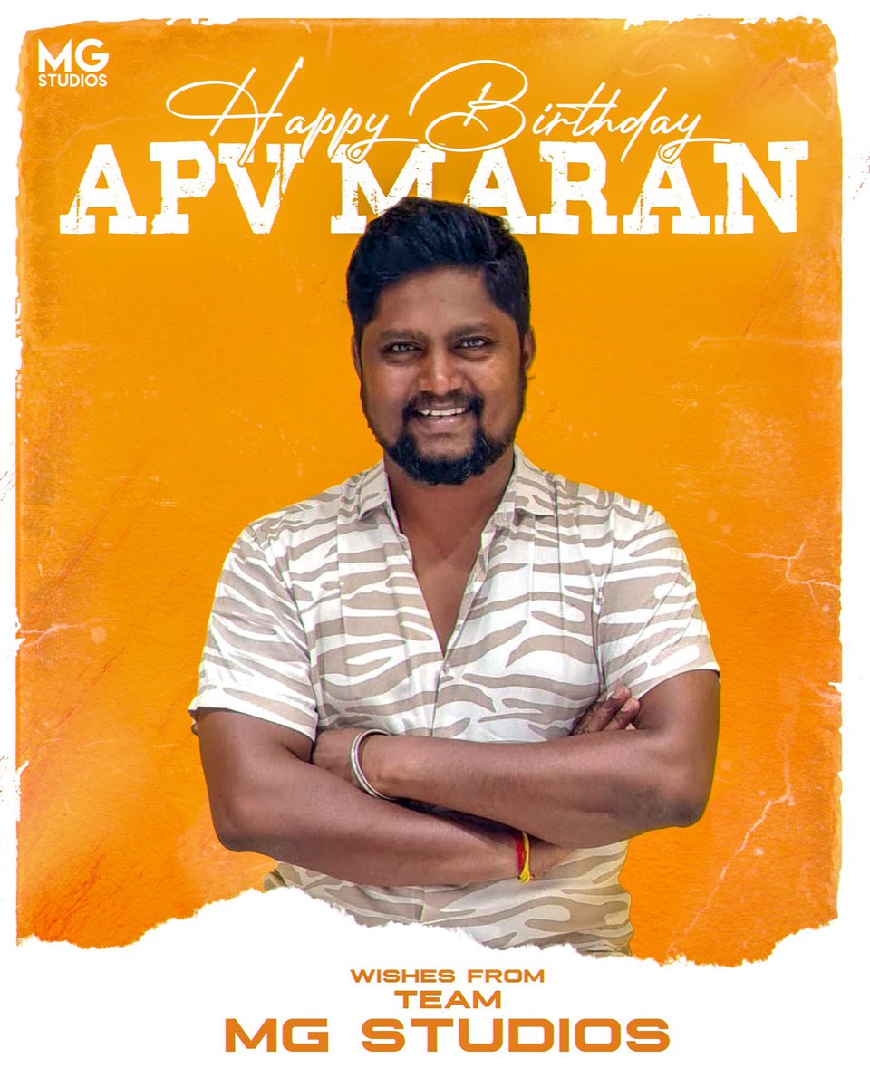 Happy birthday bro @APVMaran ♥️