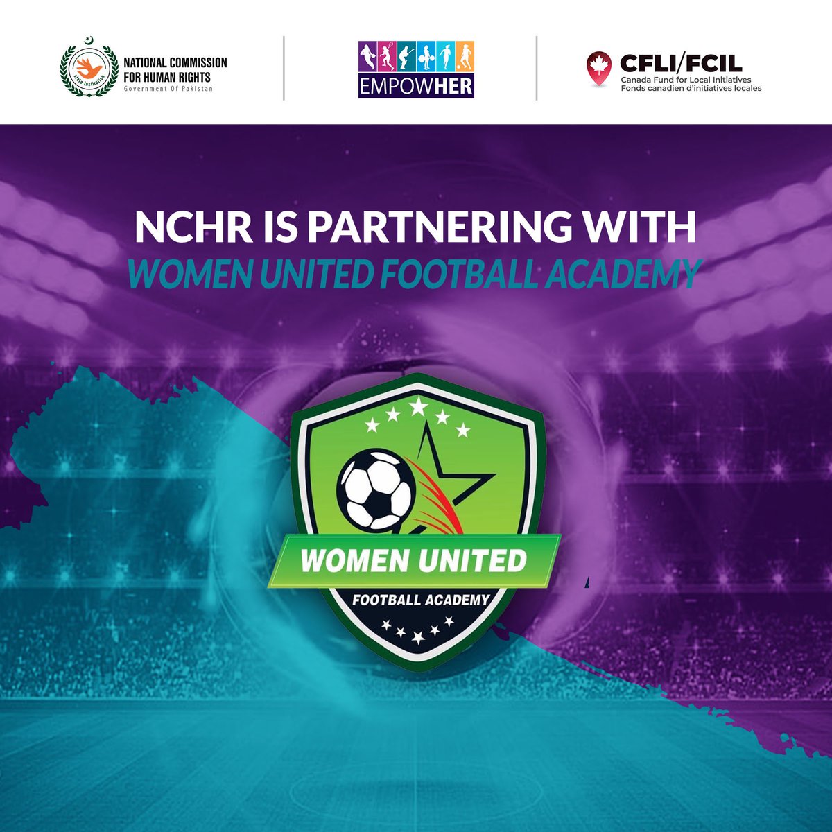 We are excited to announce our partner for #EmpowHER project activities in Quetta! 

WUFA believes that football can be a powerful tool for social change - used to provide opportunities for youth, promote tolerance and respect, and build stronger communities
<a href="/RabiyaJaveri/">Rabiya Javeri Agha</a>