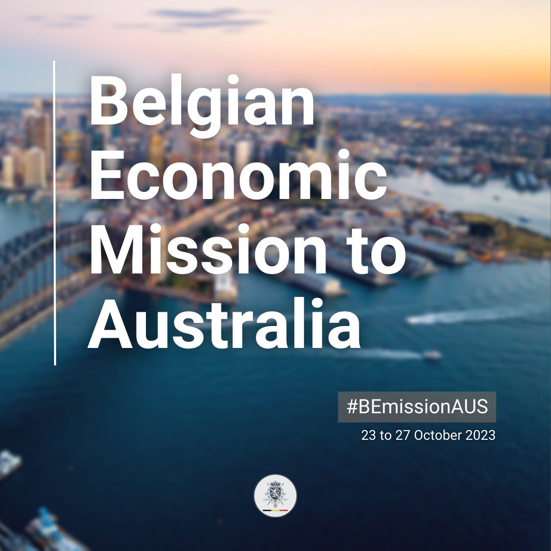 🇧🇪🇦🇺 From October 23 to 27, HRH Princess Astrid will lead a Belgian Economic Mission to #Australia. 

📲#BEmissionAUS
🔗 Read more in our press release: diplomatie.belgium.be/en/news/belgia…