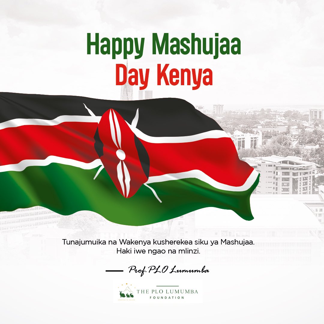 Happy Mashujaa Day 🇰🇪 #MashujaaDay