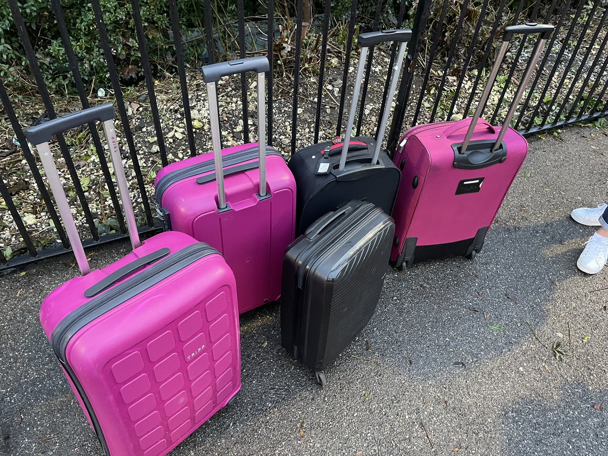 SamDeverall's tweet photo. Us Deverall’s don’t travel light! https://t.co/CSWMRFqKmO