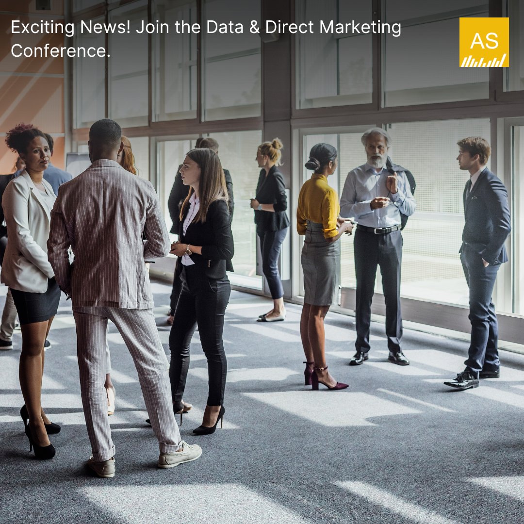 AntheiaServices's tweet photo. Exciting News! Join the Data &amp; Direct Marketing Conference 🌟  Are you ready for an incredible learning experience? We're thrilled to announce our participation in the upcoming conference. 🚀 https://t.co/XMEbq5iTAM