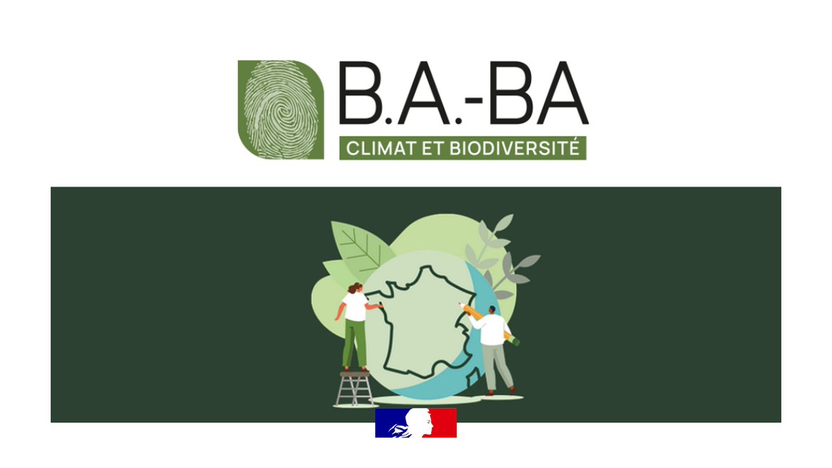 🌿 Le B.A.-BA du climat et de la biodiversité : une formation en ligne gratuite du @cned sur le changement climatique et le défi de la biodiversité. Un outil pédagogique pour les éco-délégués lycéens et d'autoformation pour les professeurs ✅ eduscol.education.fr/1117/education…