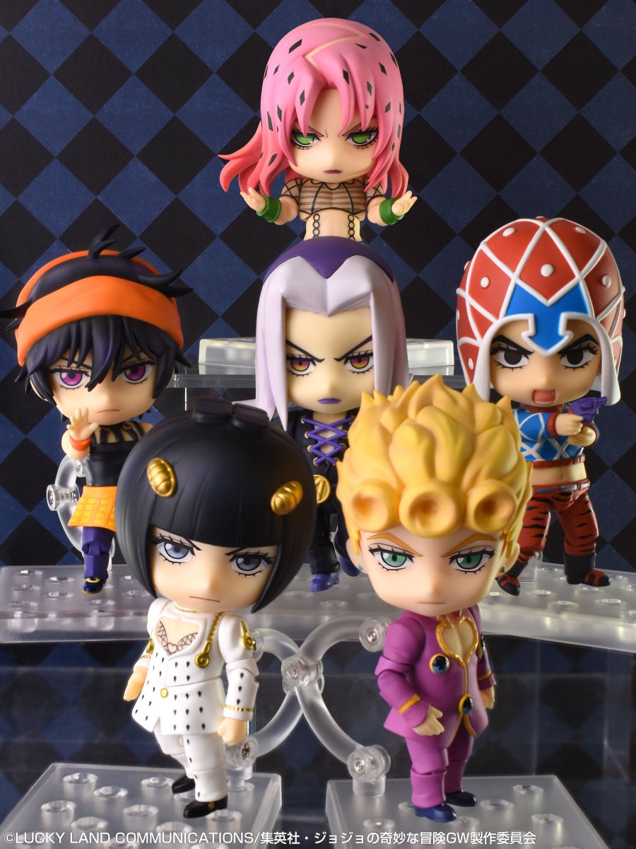 ジョジョの奇妙な冒険　ねんどろいど E・コステロ　2個セット スタンド発動のシーンも再現可能！『ジョジョの奇妙な冒険