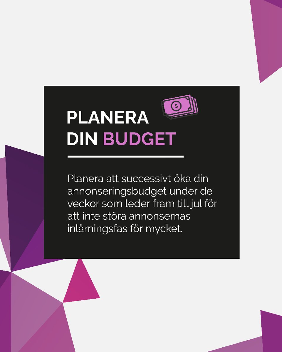 digitalsnacka's tweet photo. Annonsera inför jul?🎄

Swipa för att ta del av Tildas bästa "Dos and Don'ts" att tänka på under en annonseringsperiod med hög konkurrens! https://t.co/qkzDGlwNi7