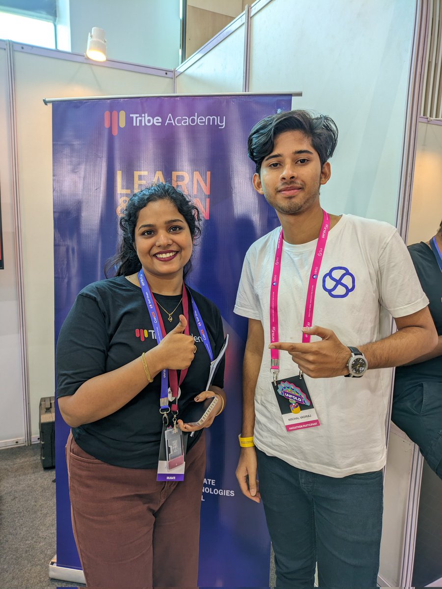 nischalvadiraj's tweet image. Booth 23 at #Unfold2023

@tribeacademy_in