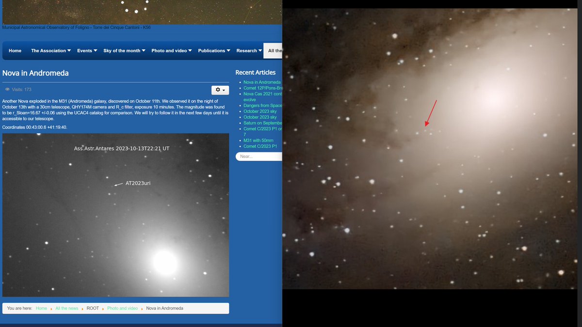 In the blink of an eye, a Nova Emerges! This stunning nova in Andromeda, AT2023uri, was captured by our astrophotographer Tcpip Nut using the Seestar S50. It's truly amazing! 
🛒 store.seestar.com
#seestar #astronomy #astrophotography #solar #CosmicDiscovery #AT2023uri