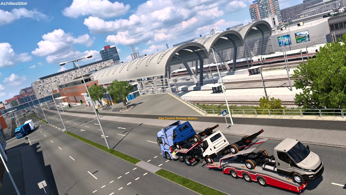 AchillesSibir's tweet photo. 1.48 Germany Rework #8
Kiel downtown!
#ets2 #EuroTruckSimulator2 #BestCommunityEver #SCSsoftware #achillessibir #mercedestrucks  #Dotecmods #Dotec https://t.co/SRrHDg7aiX