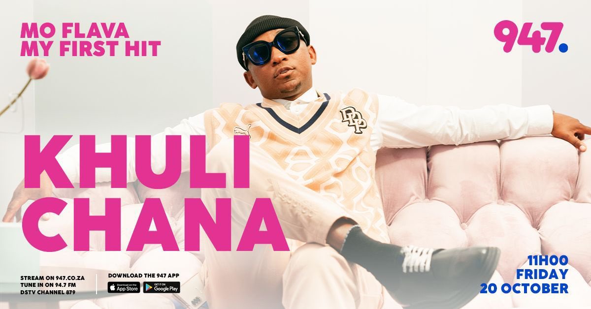moflavadj's tweet photo. Good morning! Welcome to the weekend! Let’s hang out on @947! My guest today on #MyFirstHit is the @KhuliChana! It’s gonna be a good one! #MoflavaOn947 #khuliyano https://t.co/CytOqkrxfF