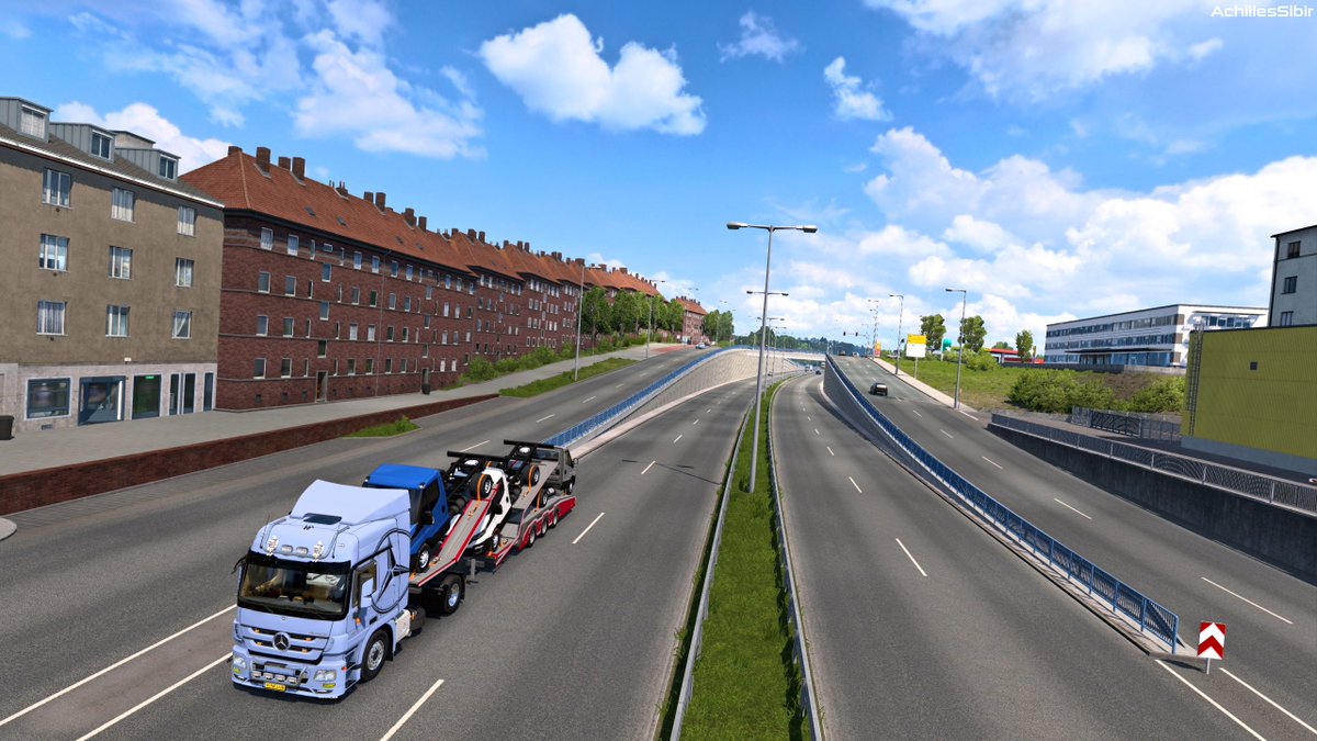 AchillesSibir's tweet photo. 1.48 Germany Rework #9
Kiel architectural buildings!
#ets2 #EuroTruckSimulator2 #BestCommunityEver #SCSsoftware #achillessibir #mercedestrucks  #Dotecmods #Dotec https://t.co/dUb7GFQwSt