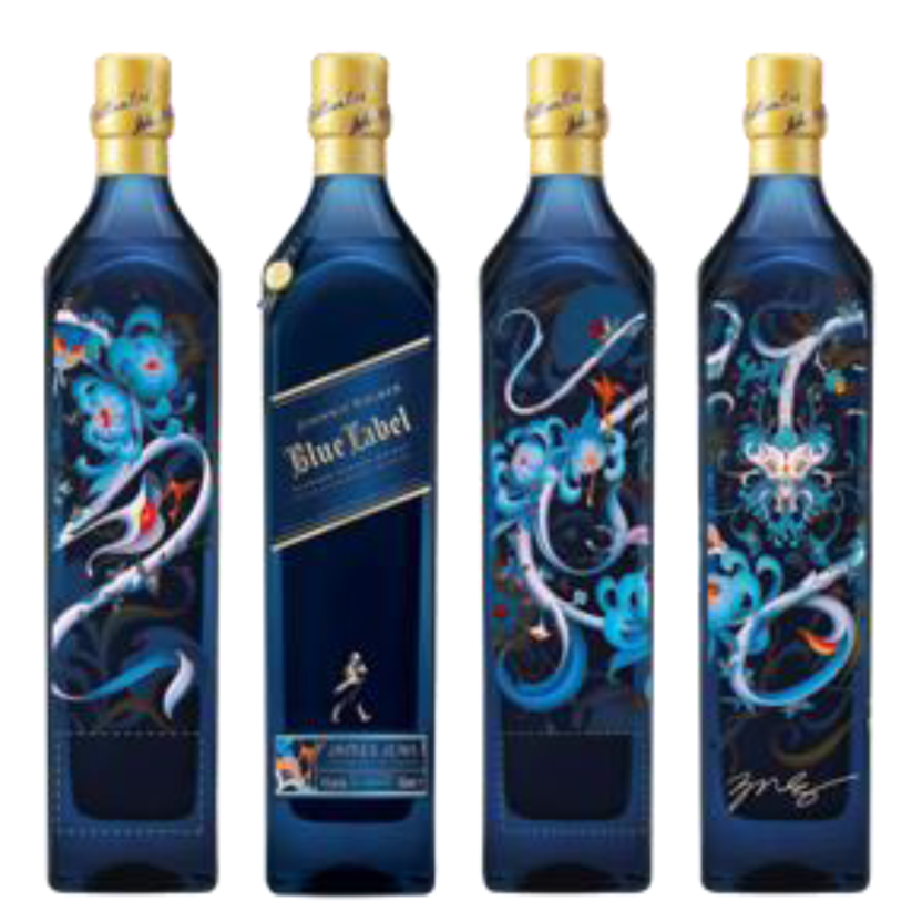 ジョニーの干支ボトルがかっこいい??? ブルーなので流石に高いけど 