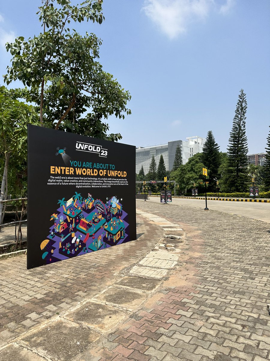 Sajin_Chandran2's tweet photo. Glad to see the amazing crowd of Web3community in india at Unfold23 by @CoinDCX https://t.co/FDLt1PTmSE