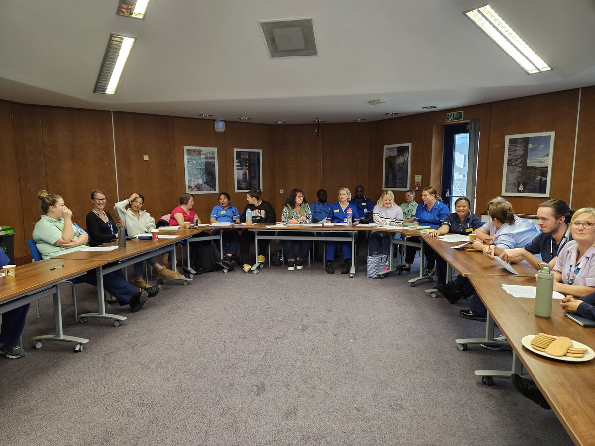 Amazing turnout for the 1st QAAS Champions meeting. Great enthusiasm and excellent engagement and lots of shared learning. Everyone was keen on looking for ways of improving quality of care for our patients. - ST
<a href="/karenegrant1/">Karen Grant</a>
<a href="/LauraNeal_/">Laura Neal 💙🌻</a>
<a href="/JulietPearce4/">Juliet Pearce</a> 
<a href="/IOWNHS/">Isle of Wight NHS Trust</a> #QAAS <a href="/IOWNHS/">Isle of Wight NHS Trust</a>