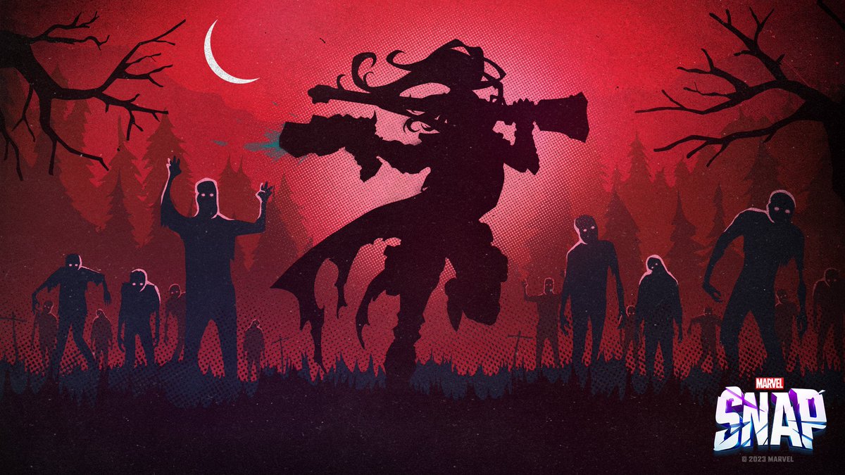 MARVELSNAP_ES's tweet image. Cuando los muertos no mueren, ¡es hora de llamar a Elsa Bloodstone!