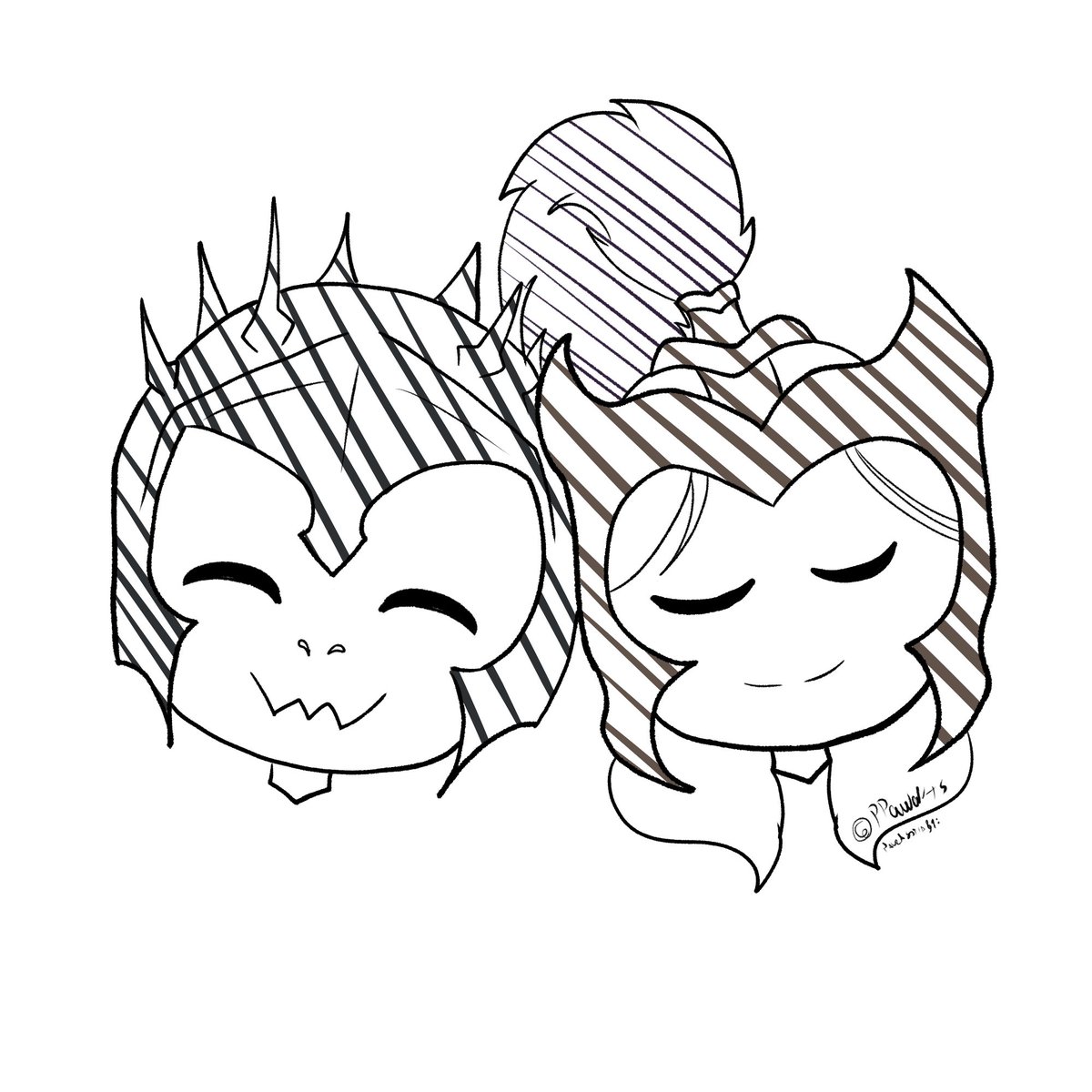 PPawarts's tweet photo. #Leaguetober Day 18: Favorite canonical (#Lucian and #Senna) and non-canonical couple (#Kalista and #Ledros)
Needless to say I used another of those cursed emojis as a reference right?
In a non-canonical couple there is the very powerful #Kaledros ✨
#LeagueOfLegendsFanArt https://t.co/B9hgt9lTk9